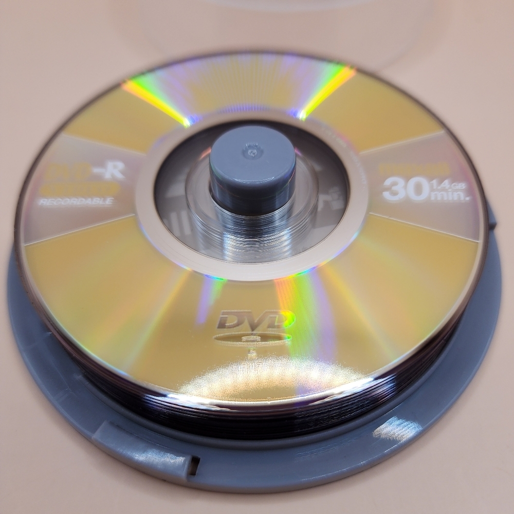 9 Maxell MINI DVD-R 1.4 GB / 30 Minute